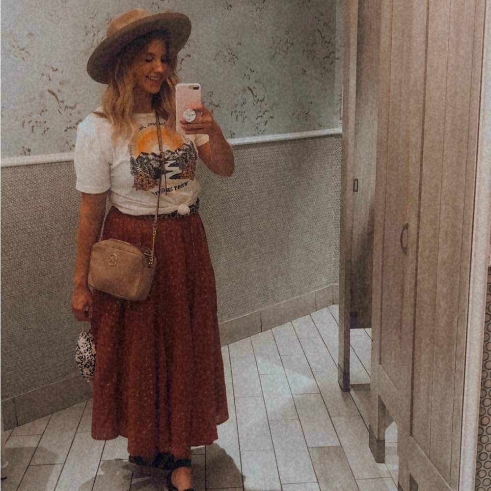 ANTHROPOLOGIE | stylish skirt